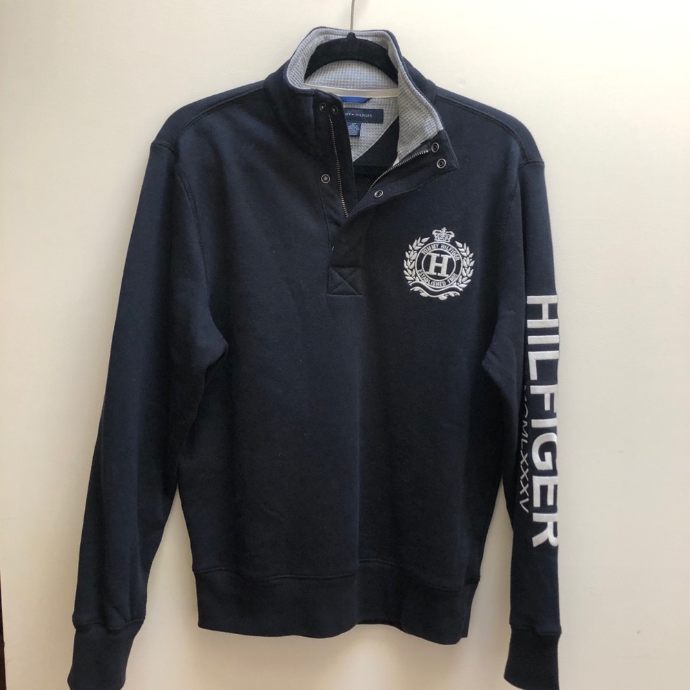 TOMMY HILFIGER quarter zip sweatshirt